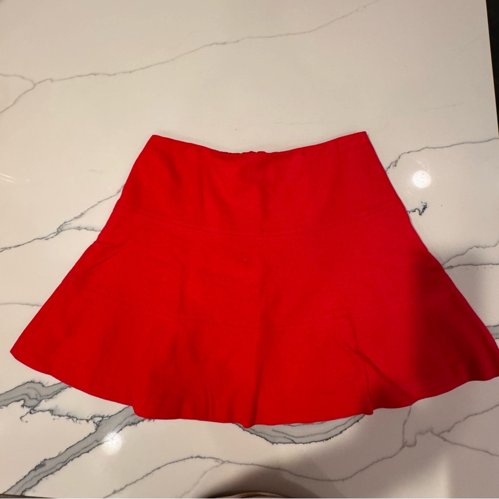 Boden Wool A-line Skirt